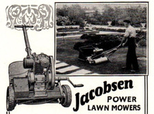 Antique 1919 Ad Jacobsen