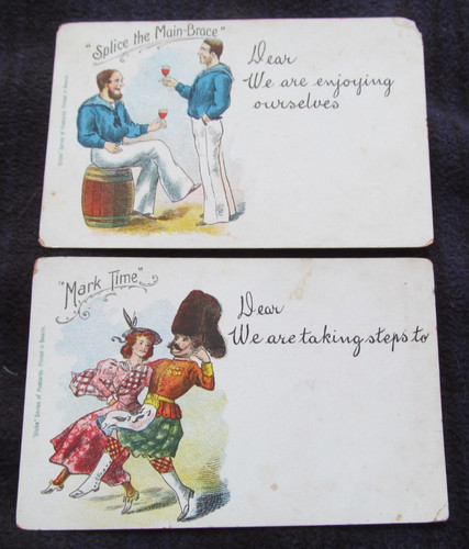 Antique postcards globe - antique,