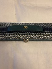 VINTAGE REPTILE SKIN CHEDDAR CLASSIC SNOOKER CUE CASE 3/4