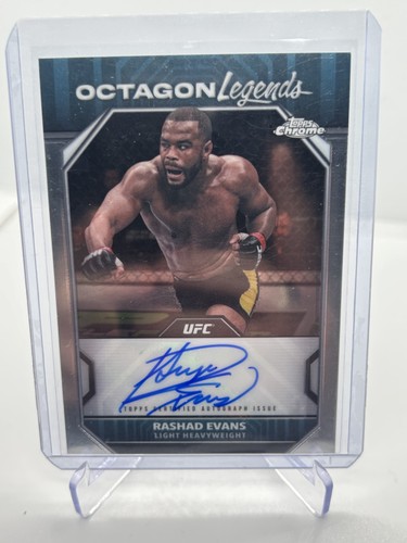 Rashad evans ufc topps - rashad,