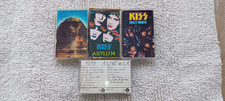 KISS CASSETTE LOT .USA .CRAZY NIGHTS.HOT IN THE SHADE.ASYLUM +1