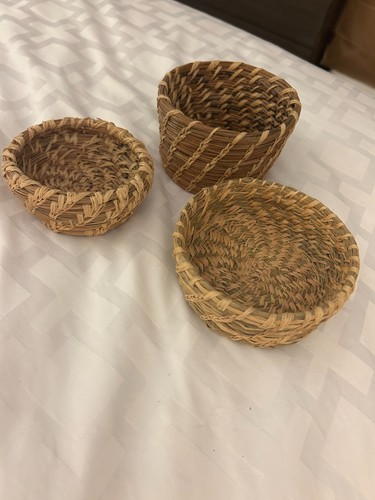 Small wicker baskets - wicker, decor