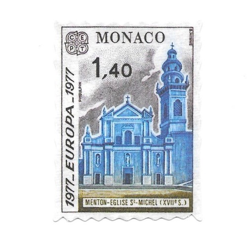 Monaco stamp 1977 europa - stamp,