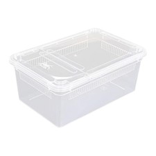 Reptile Feeding Box, Clear