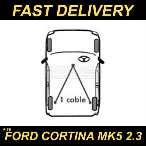 Handbrake cable for ford - cable,