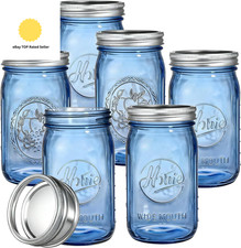 6 Pack 32Oz Vintage Blue Home