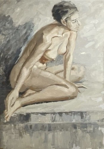 Large oil board - on,