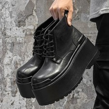 Men's High Top Platform Wedge