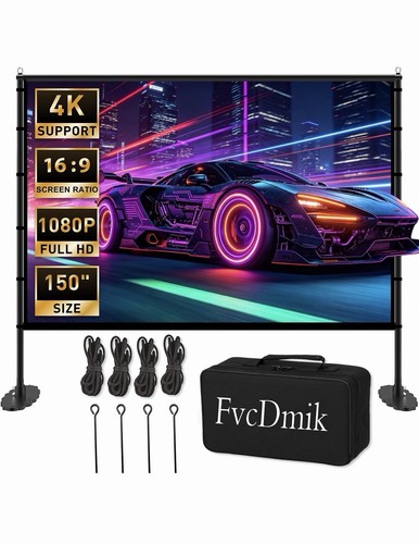 150 inch projector screen with - 150,