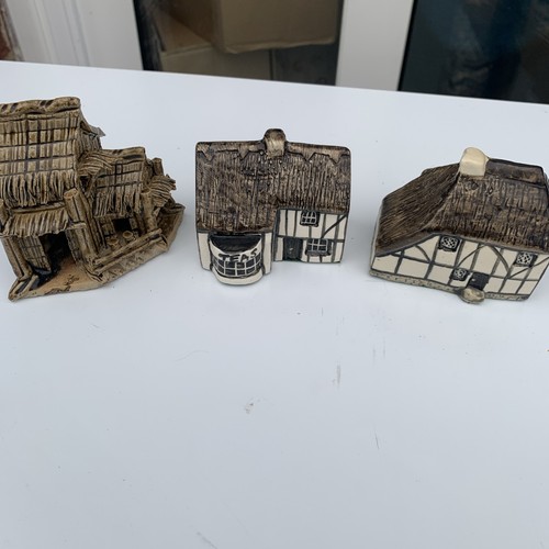 Vintage miniature cottages - miniature,