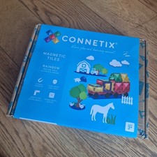 Connetix Rainbow Motion Pack 24-Piece Magnetic Tiles