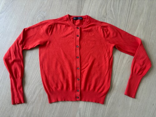 Orange red button up - orange/red,