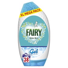 Fairy Non Bio Laundry Detergent Gel, 38 Washes 1.254 L, Voted Number 1 For
