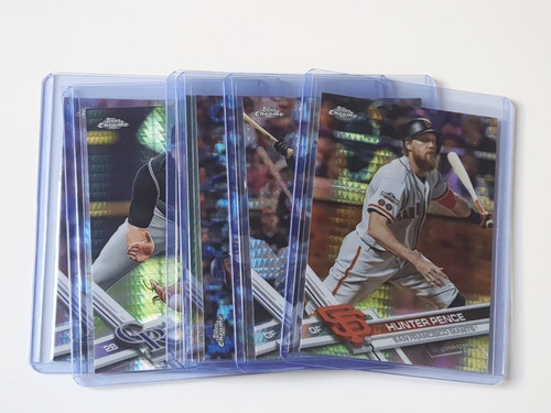 Topps chrome baseball 2017 - chrome,