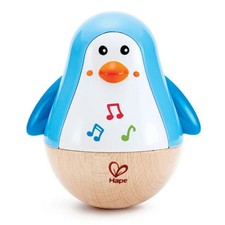 Penguin Musical Wobbler Wooden