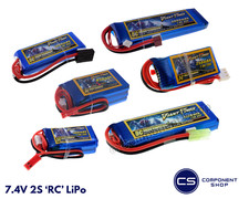 7.4V 120mAh - 5000mAh 2S RC