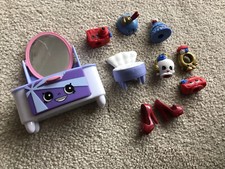 Shopkins Retired Exclusive Dressing Table Set Fashion Shopkins Rings Bag Dress