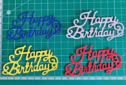 Happy birthday sentiment - x,