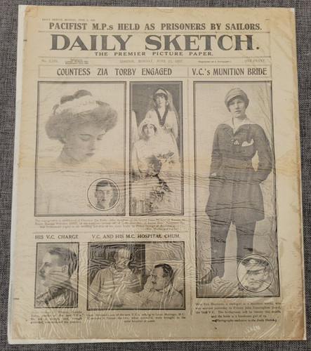Daily sketch ww1 countess zia - daily,