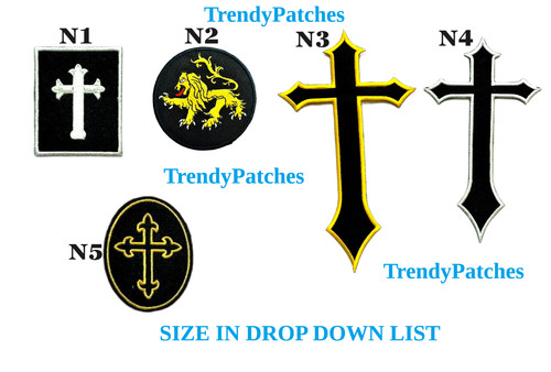 Cross patch christian bikers - christian,