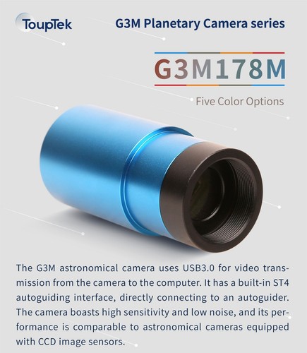 Touptek g3m178m usb3 - touptek, usb3.0