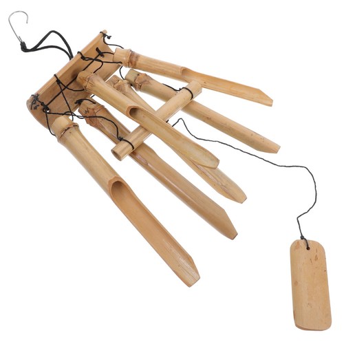 Handmade bamboo wind chimes - handmade,