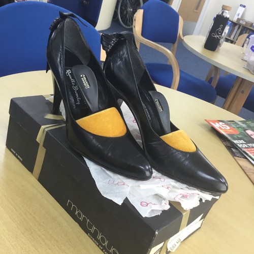 Russell and bromley heel bow - and,