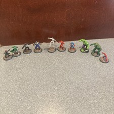 Heroscape Marvel The Conflict Begins 10 Figures No Cards