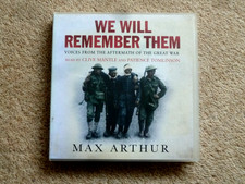 MAX ARTHUR - WE WILL REMEBER