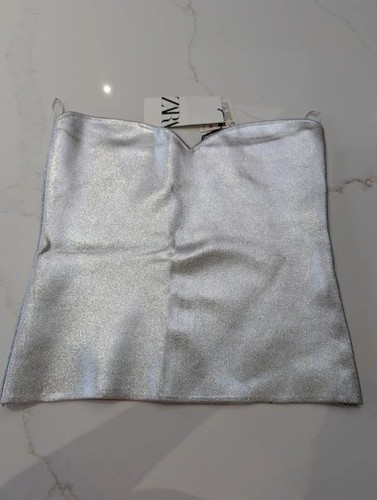 Zara metallic boob - boob, tube