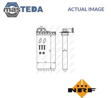 54332 HEATER RADIATOR