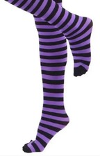 Ladies Girls Purple & Black