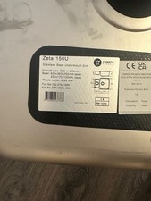 CARRON PHEONIX Zeta 150U Stainless Steel Undermount 1.5 Bowl SINK. BRAND NEW.