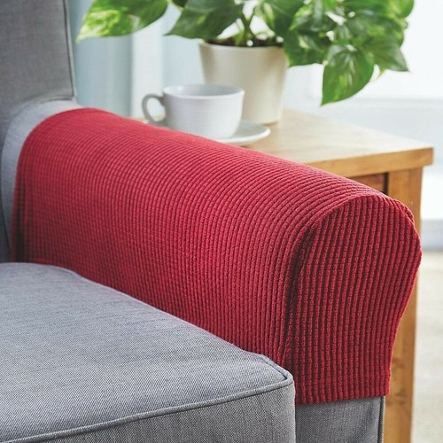 Pair stretch armchair sofa - stretch,