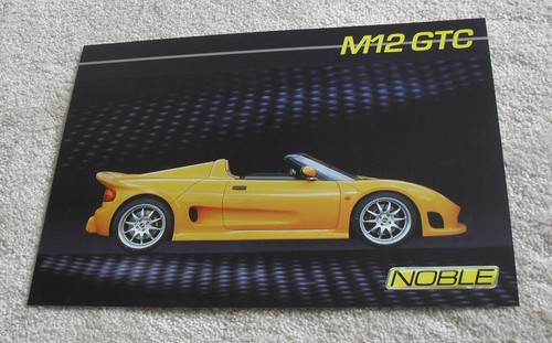 Noble m12 gtc brochure flyer - gtc,