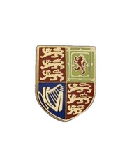 HM QUEEN ELIZABETH II ROYAL STANDARD PIN BADGE