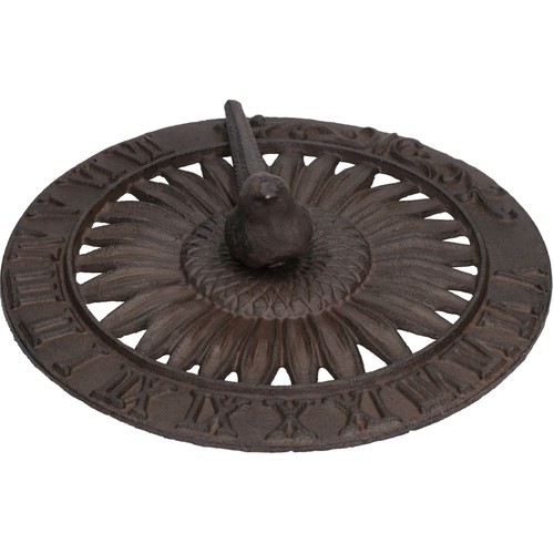 Bird sundial ornament - sundial,