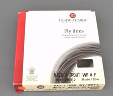 Hardy  Mach I  Trout  Fly  Line - WF-8- F  Int/Wet 2 -  Unused
