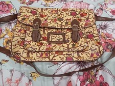  Satchel /Shoulder/Crossbody Bag with Owl Print Design 