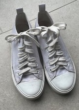 Primark White Summer Lace Up