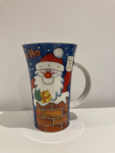 Dunoon bone china tall santa - bone,