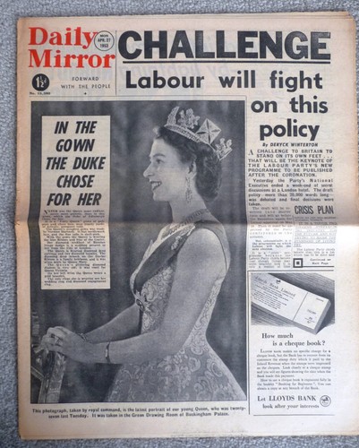 Daily mirror 27th - mirror, 1953