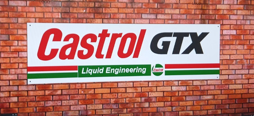 Castrol gtx banner liquid - banner,