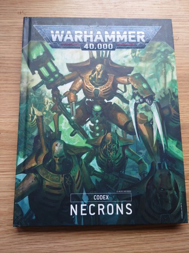 Warhammer 40k necrons codex - warhammer,
