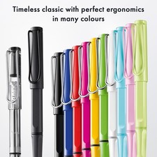 Lamy Safari Rollerball Pen Ergonomic Grip Medium Home Student Various Colours