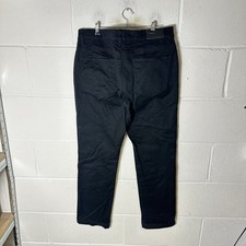 Folk Trousers Mens W34 Black