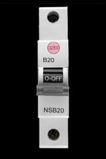 WYLEX 20 AMP CURVE B 6kA MCB
