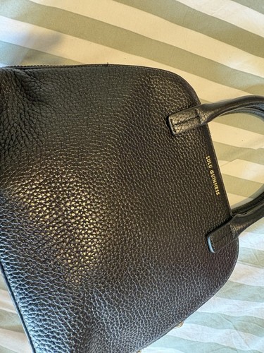 Black leather lulu guinness - black,