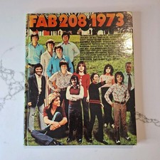 FAB 208   Annual  1973  T-Rex, The Osmonds, Pete Duel , George Best  etc