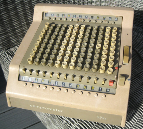 Vintage sumlock comptometer - sumlock,